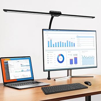 Amazon.co.jp: Bysen デスクライト LED 「1800Lx高輝度